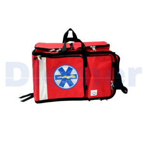 BOTIQUIN MOCHILA SUEM PRO 3000 ROJO ESCUDO CRUZ DE LA VIDA